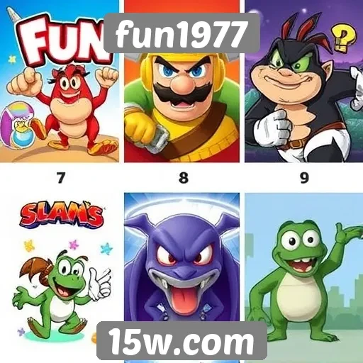 Comparação entre jogos populares do fun1977
